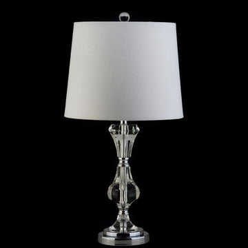 Riley 25" Crystal LED Table Lamp - JONATHAN Y